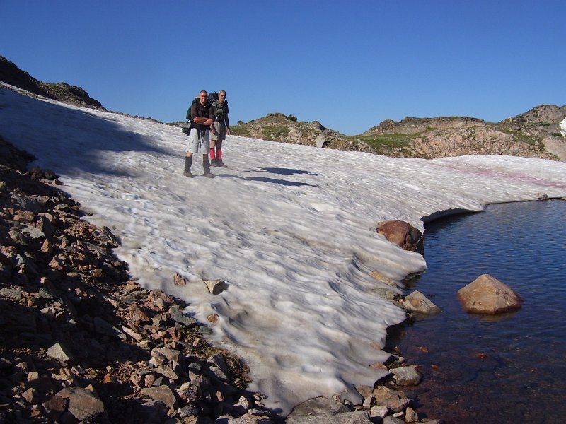 31-100_1955.JPG - We crossed lots of snow and traversed along many lakes