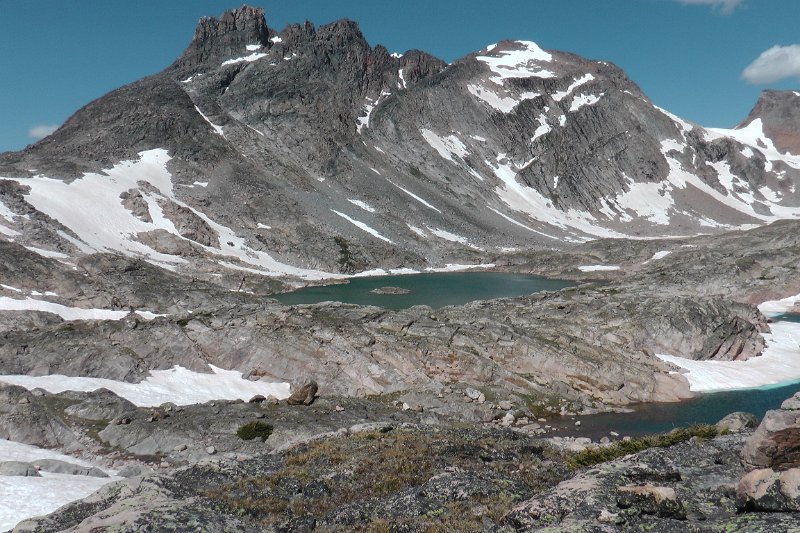 52-M1120025.JPG - This is another of the Sky Top Lakes, about a half mile north of our camp