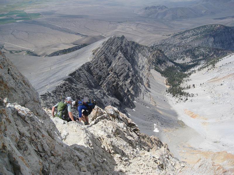 IMG_3785.jpg - Climbing down the last of the steep ridges