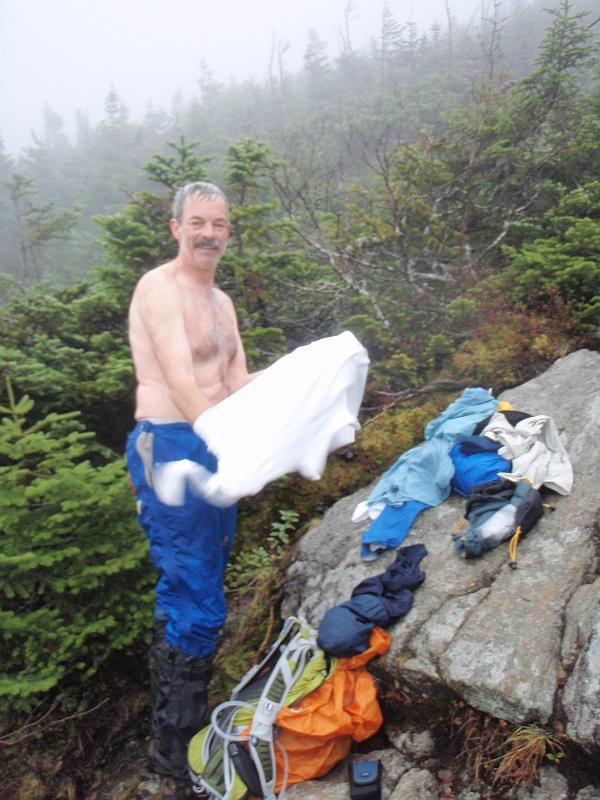 PA060116.JPG - Time to suit up for the cold of Mt Washington - Photo by Tommy Bell