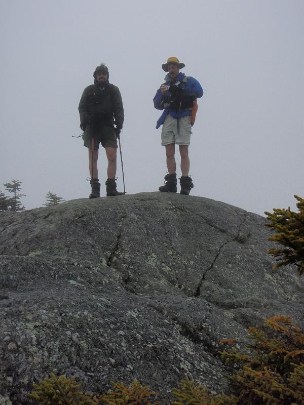 PA070153.JPG - The top of Mount Hunger - photo by Tommy Bell
