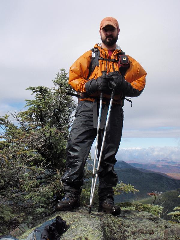 PA100307.JPG - Tommy Bell at the top of Grey Peak - Photo by Rickey Shortt with Tommy's camera